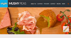 Desktop Screenshot of mushypeas.co.uk